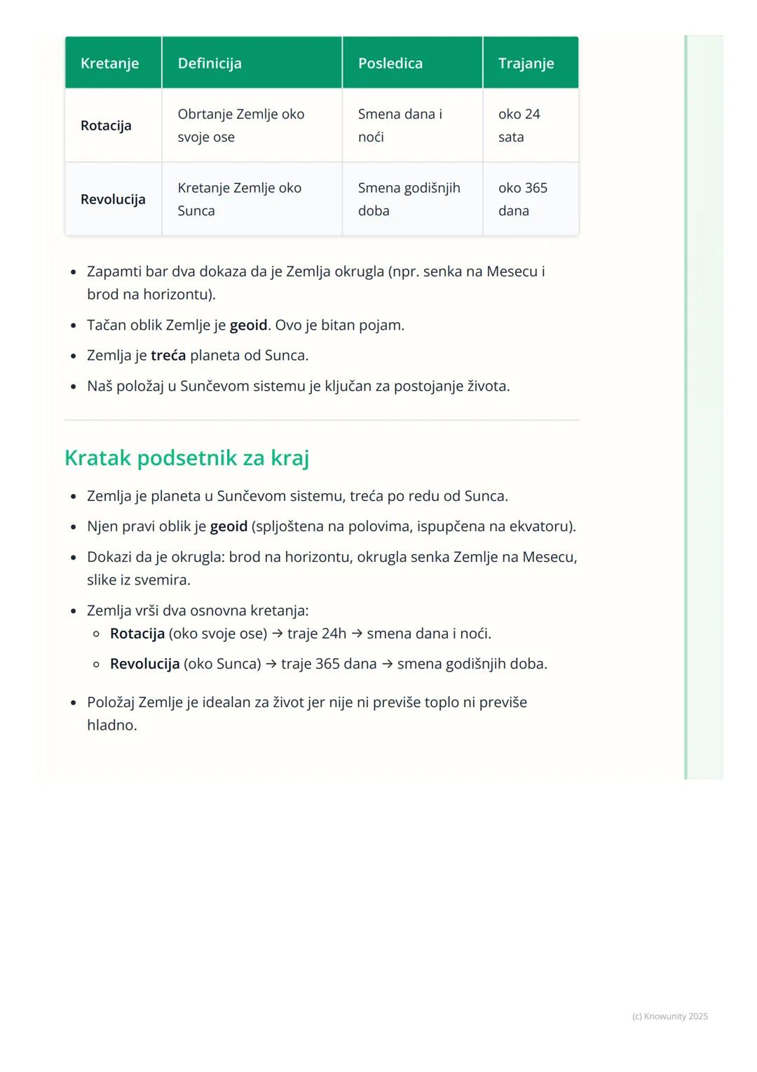 # Zemlja u svemiru

Uvod: Zemlja u svemiru

Naša planeta Zemlja nije sama, ona je deo ogromnog prostranstva koje
zovemo svemir ili vasiona. 
