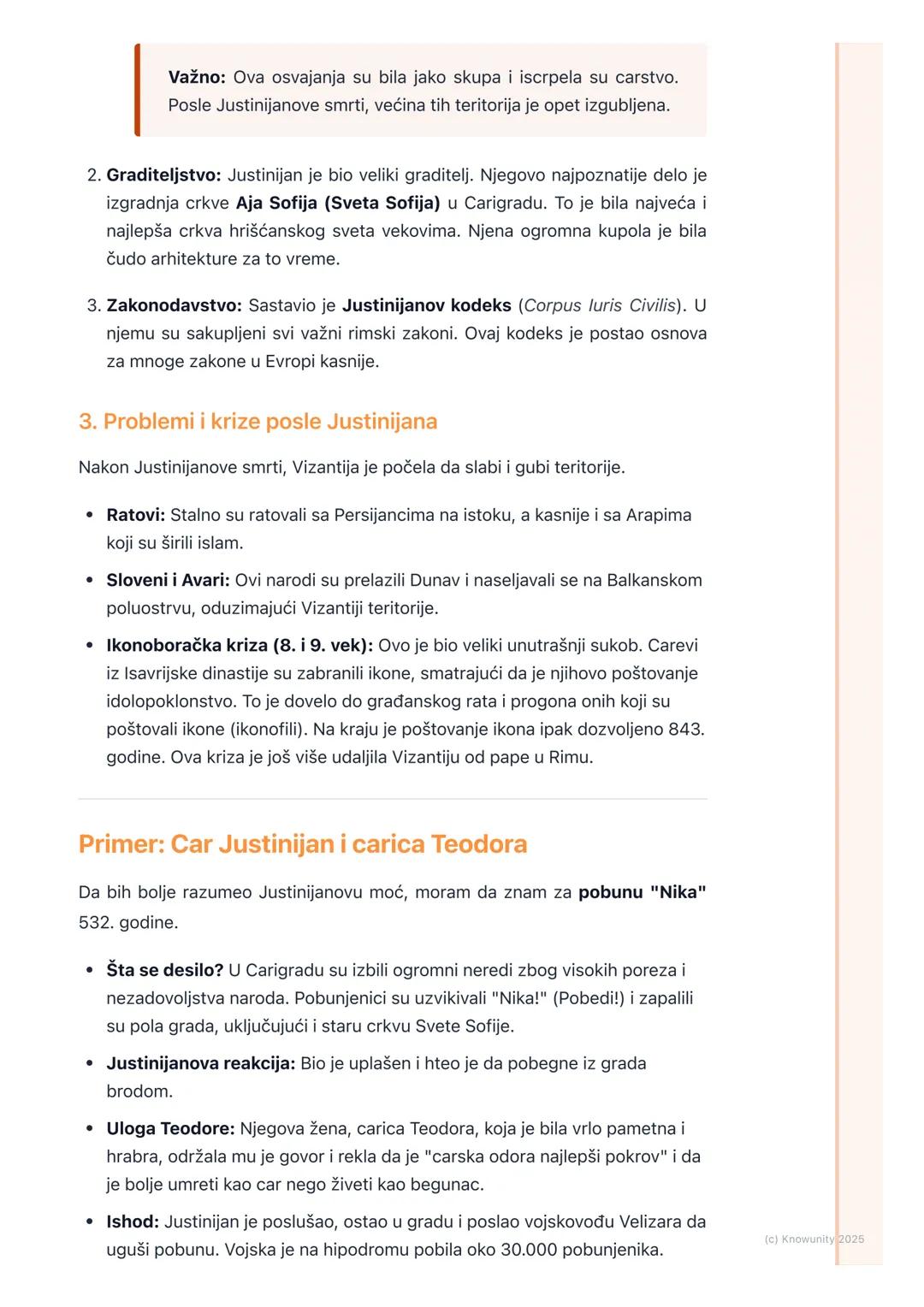 # Vizantija - naslednica Rima na
istoku

Uvod: Šta je Vizantija?

Kada je Zapadno Rimsko carstvo palo 476. godine, to nije bio kraj Rima. Is