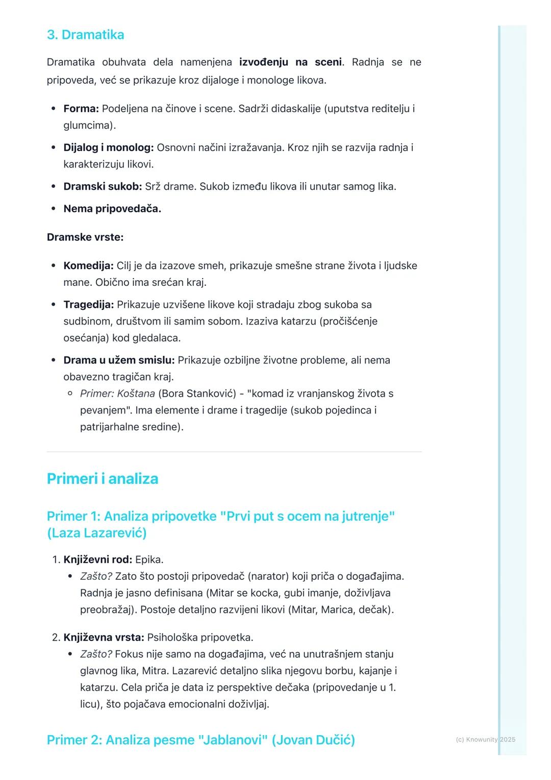 # Književni rodovi i vrste

Uvod u književne rodove i vrste

Književni rodovi predstavljaju osnovnu i najširu podelu književnih dela. Ova
po