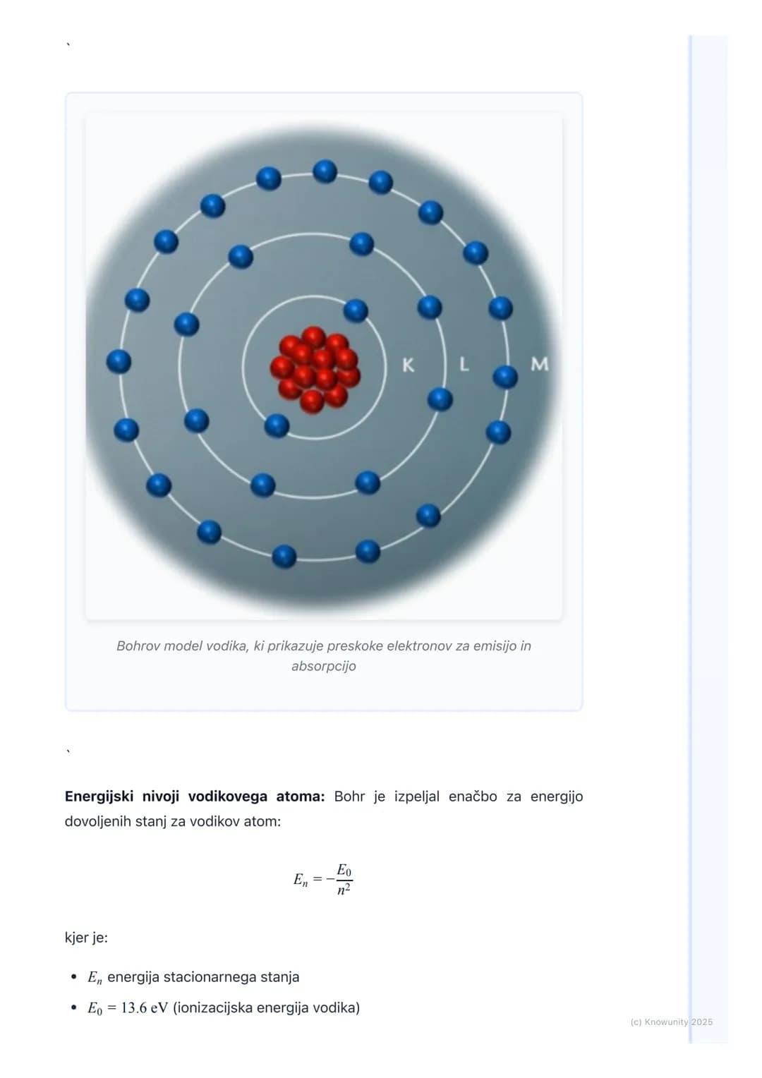 # Atomska fizika (osnove)

Uvod v atomsko fiziko

Atomska fizika se ukvarja z zgradbo atoma, torej z razporeditvijo elektronov
okoli jedra i