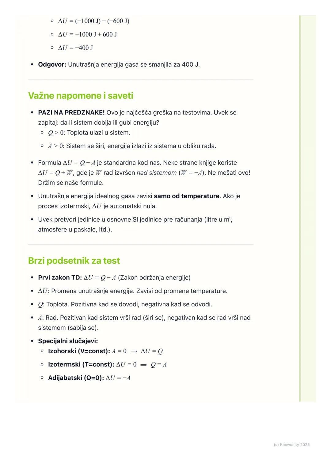 # Prvi zakon termodinamike

Uvod u prvi zakon termodinamike

Prvi zakon termodinamike je u suštini zakon održanja energije primenjen na
topl