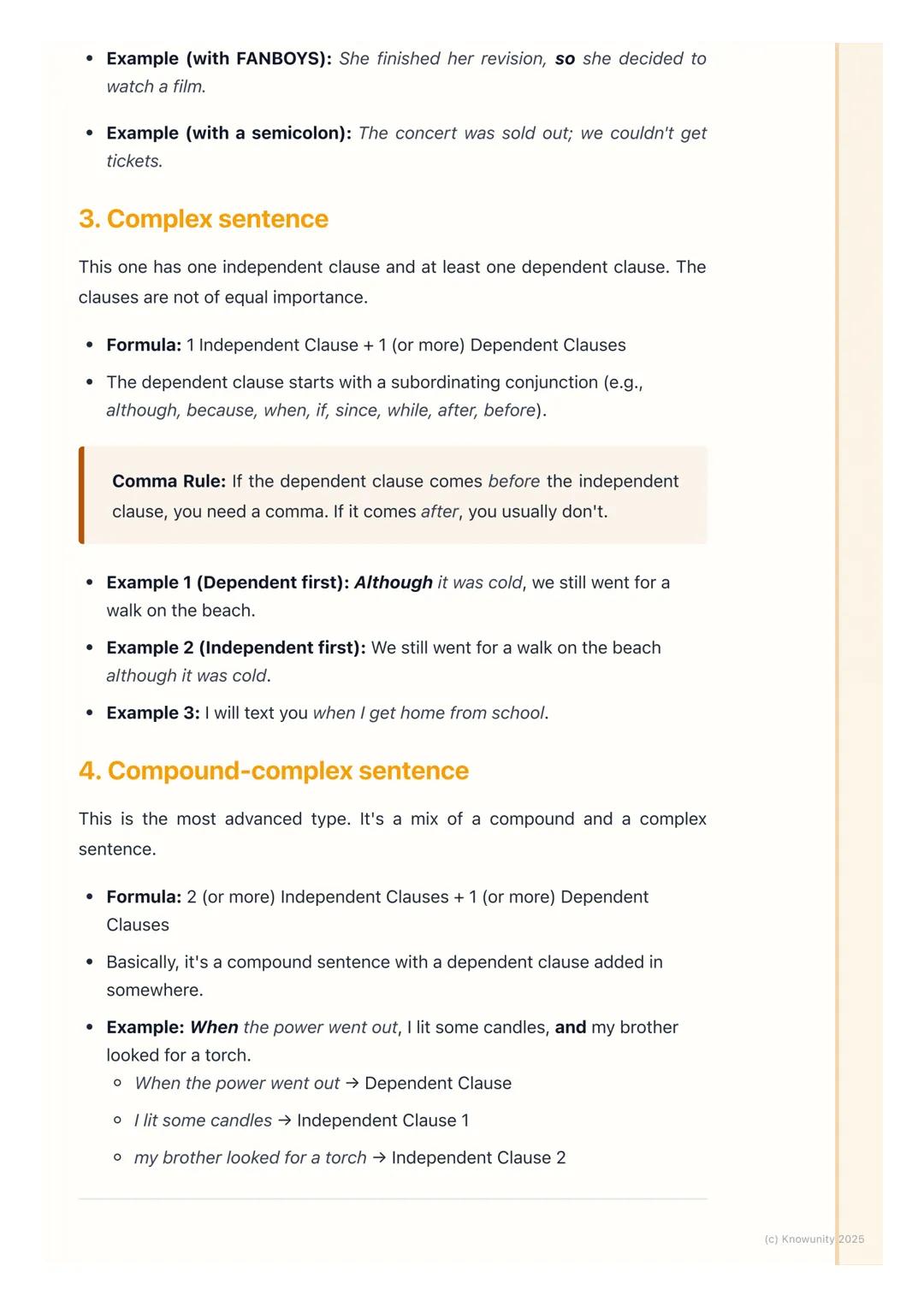 # Sentence Structure

An introduction to sentence structure

Okay, so this is all about how we build sentences. Using different types of
sen