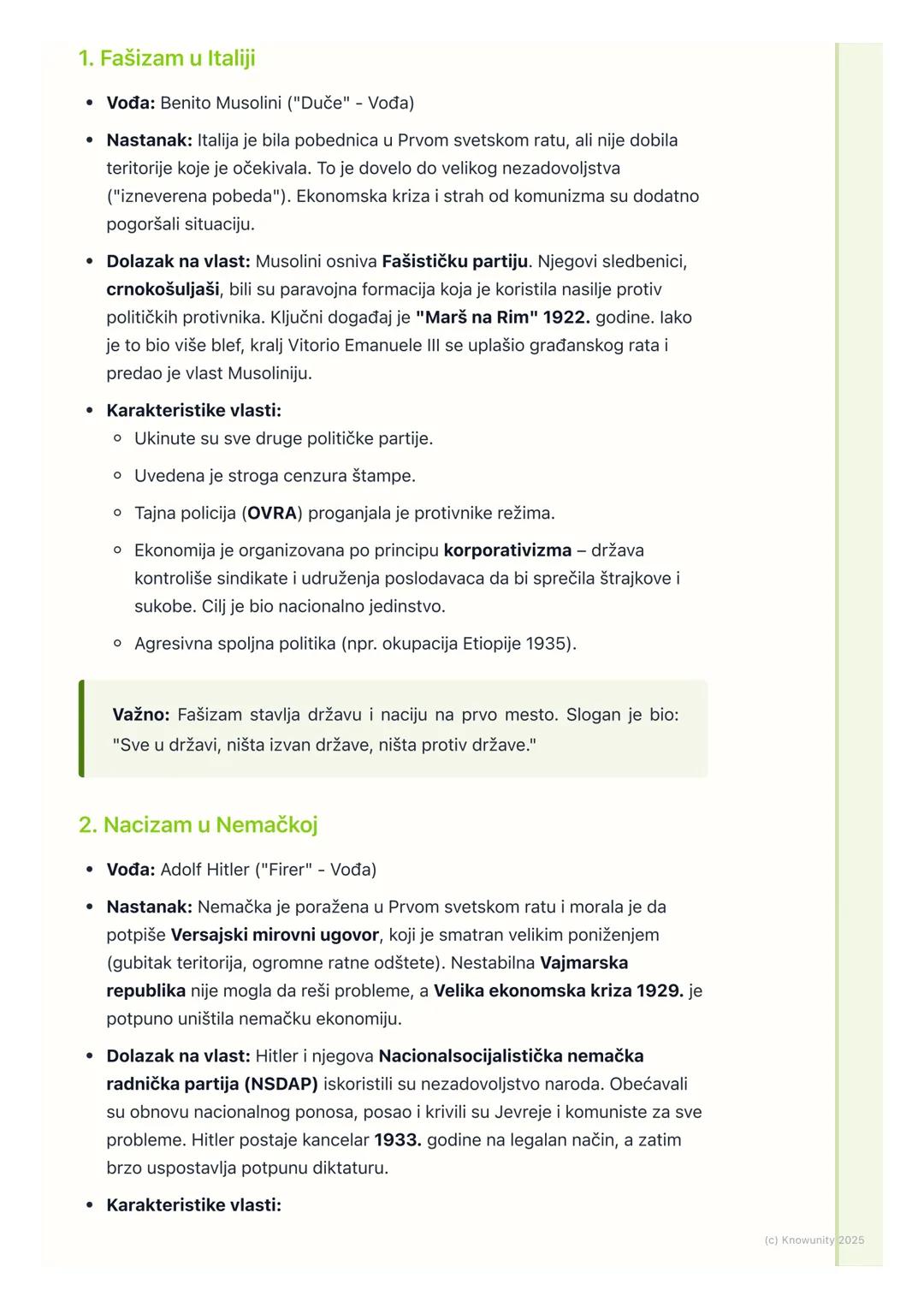 # Uspon totalitarnih režima

Uvod u totalitarne režime

Posle Prvog svetskog rata, Evropa je bila u haosu. Mnoge zemlje su bile
ekonomski un