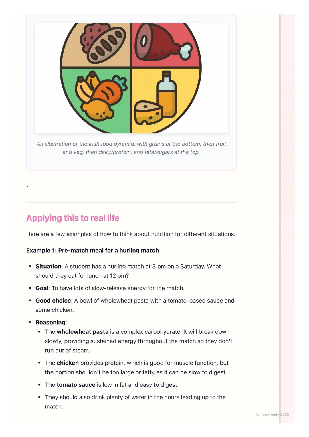 # Introduction to Nutrition for
Health

An introduction to nutrition

Nutrition is the study of food and how our bodies use it for energy, g
