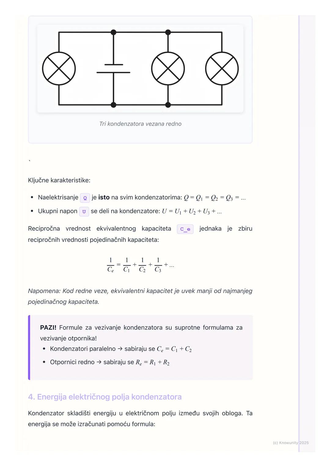 # Kondenzatori i dielektrici

Uvod u kondenzatore

Kondenzatori su elektronske komponente čija je osnovna funkcija da skladište
naelektrisan
