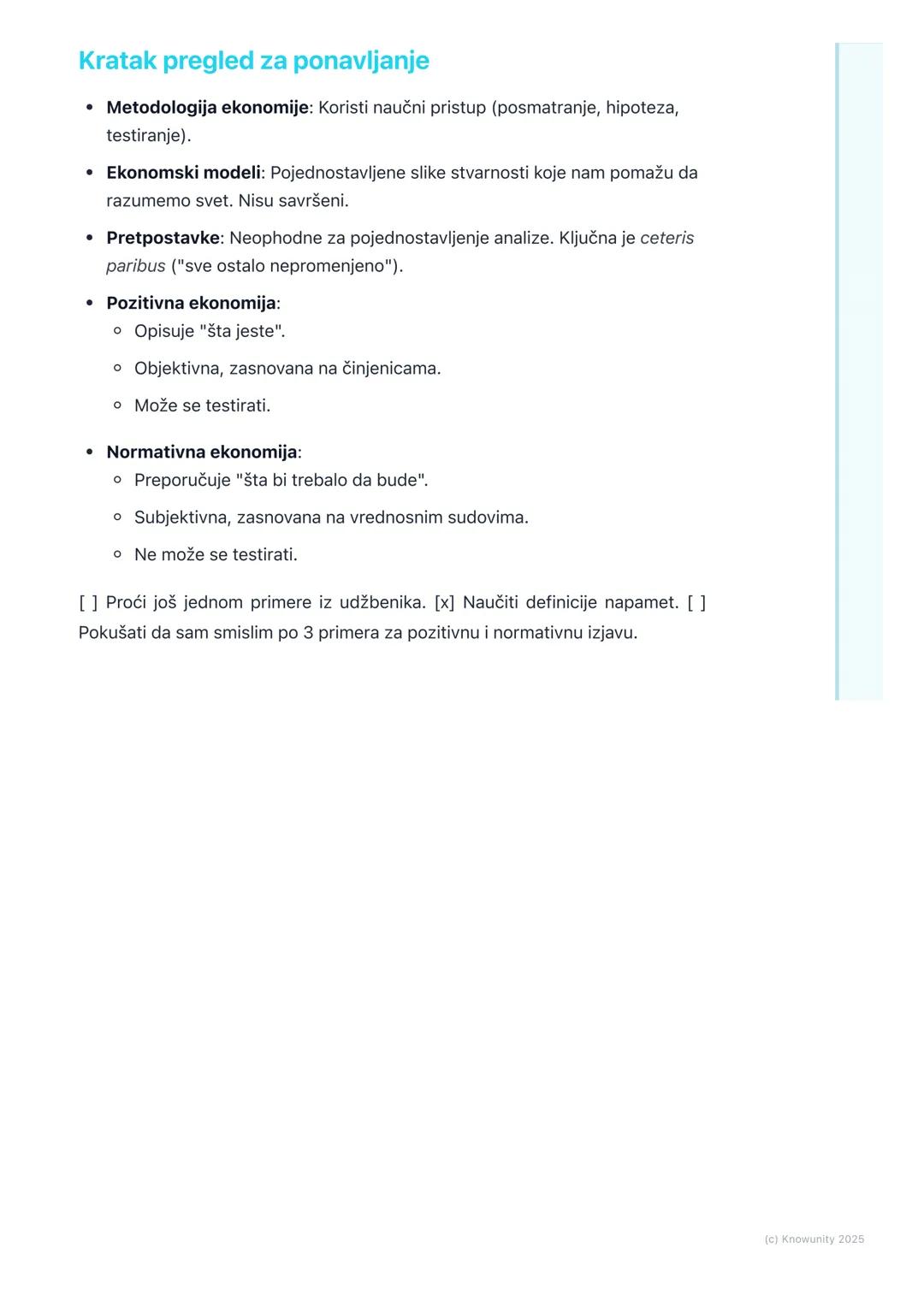 # Metodologija ekonomije

Uvod u metodologiju ekonomije

Ekonomija nije samo priča o novcu i firmama, već je društvena nauka. Kao i
svaka na