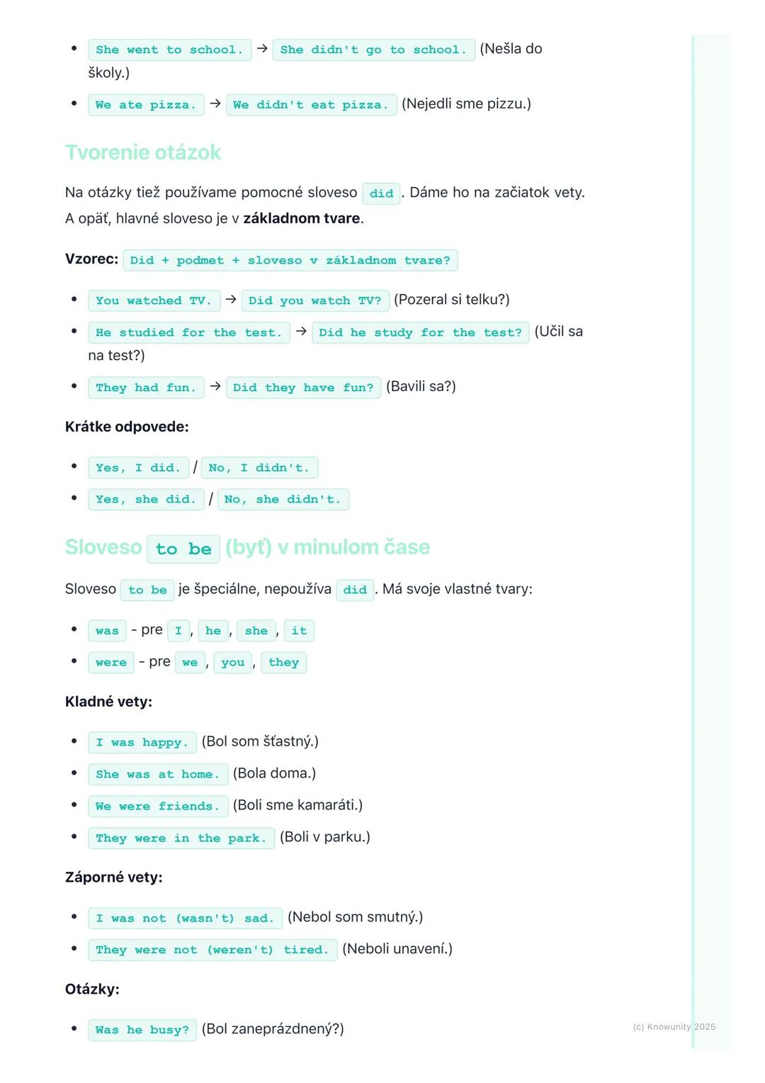 # Minulý jednoduchý čas (Past
Simple)

## Úvod / Čo je to minulý čas?

Minulý jednoduchý čas, po anglicky Past Simple, je super dôležitý! Po