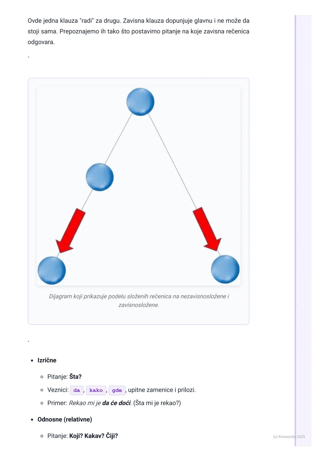 # Sintaksa - Složena rečenica

Uvod u složenu rečenicu

Složena rečenica je rečenica koja ima dva ili više predikata. Svaki predikat čini
je