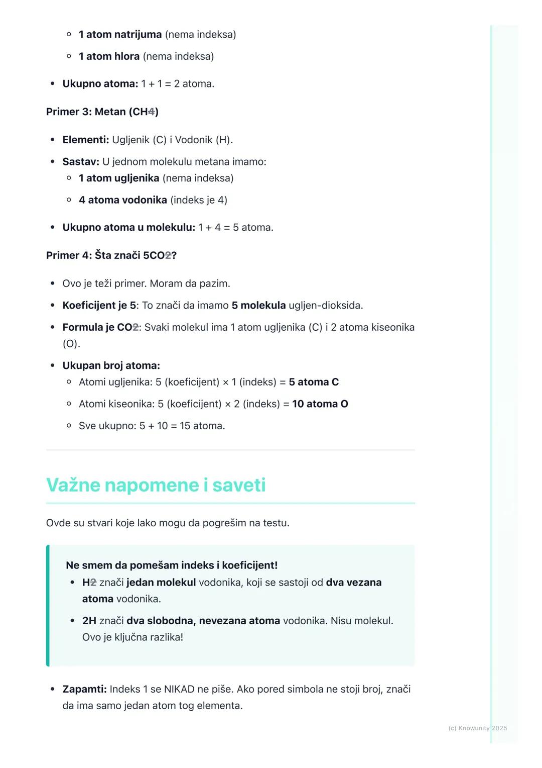 # Hemijske formule

## Šta su hemijske formule i zašto su važne

Hemijske formule su skraćeni način da se prikaže sastav hemijskih jedinjenj
