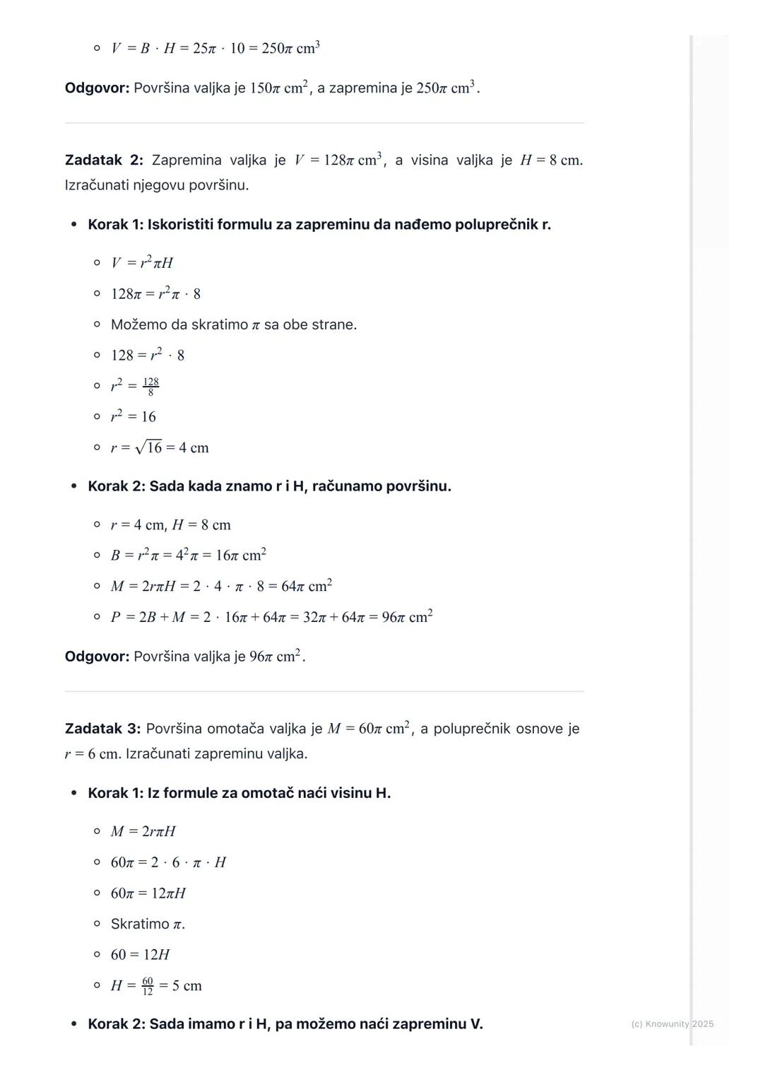 # Valjak

Uvod u valjak

Valjak je geometrijsko telo, spada u obrtna tela. Nastaje rotacijom
pravougaonika oko jedne njegove stranice. U sva