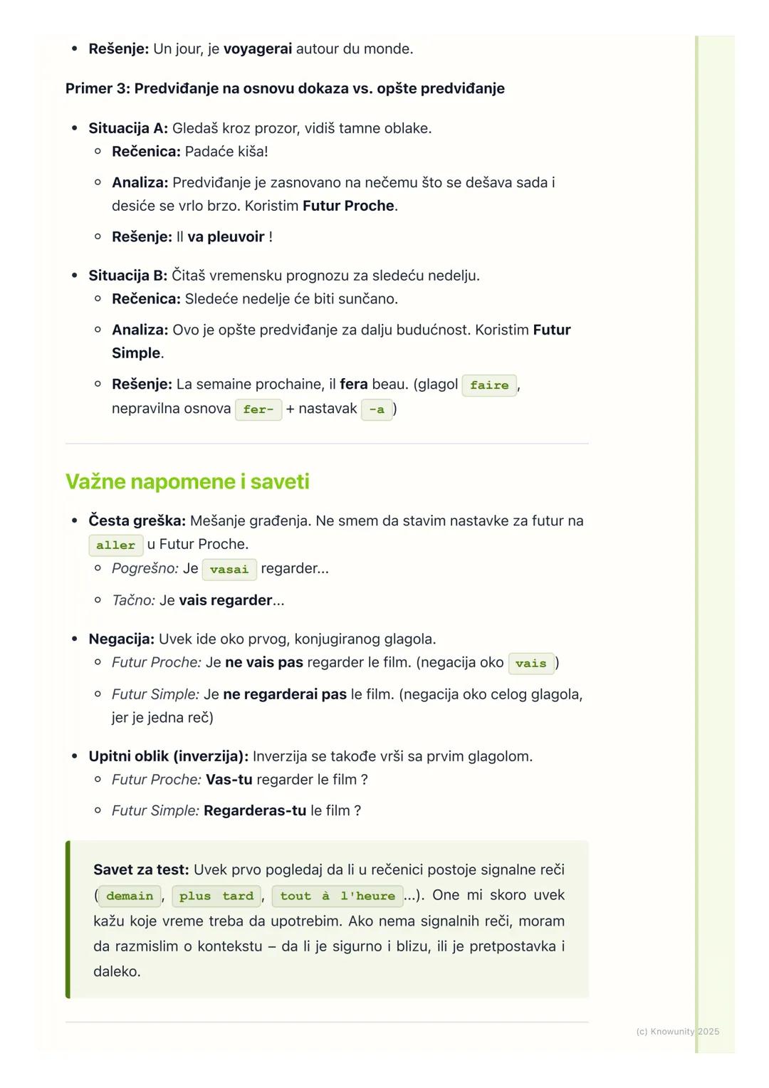 # Buduće vreme (Futur Simple) i
blisko buduće vreme (Futur
Proche) - ponavljanje i
produbljivanje

Uvod u buduća vremena

U francuskom jezik