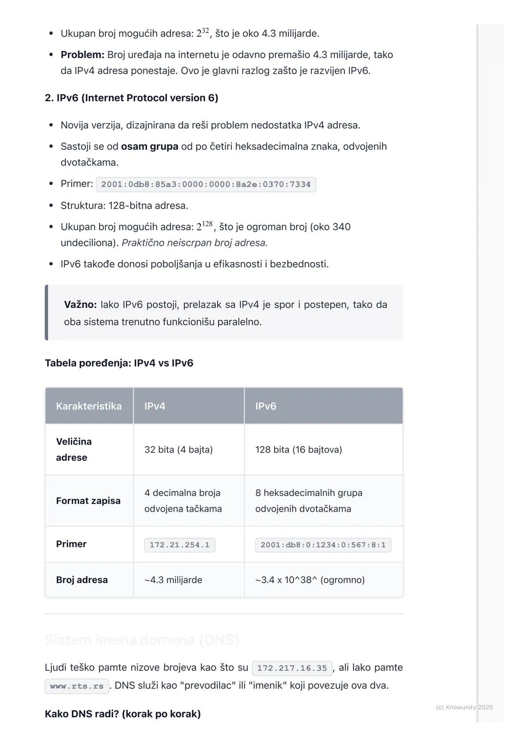 # Adresiranje na Internetu

Uvod u adresiranje na internetu

Svaki uređaj povezan na internet (kompjuter, telefon, tablet...) mora da ima
je