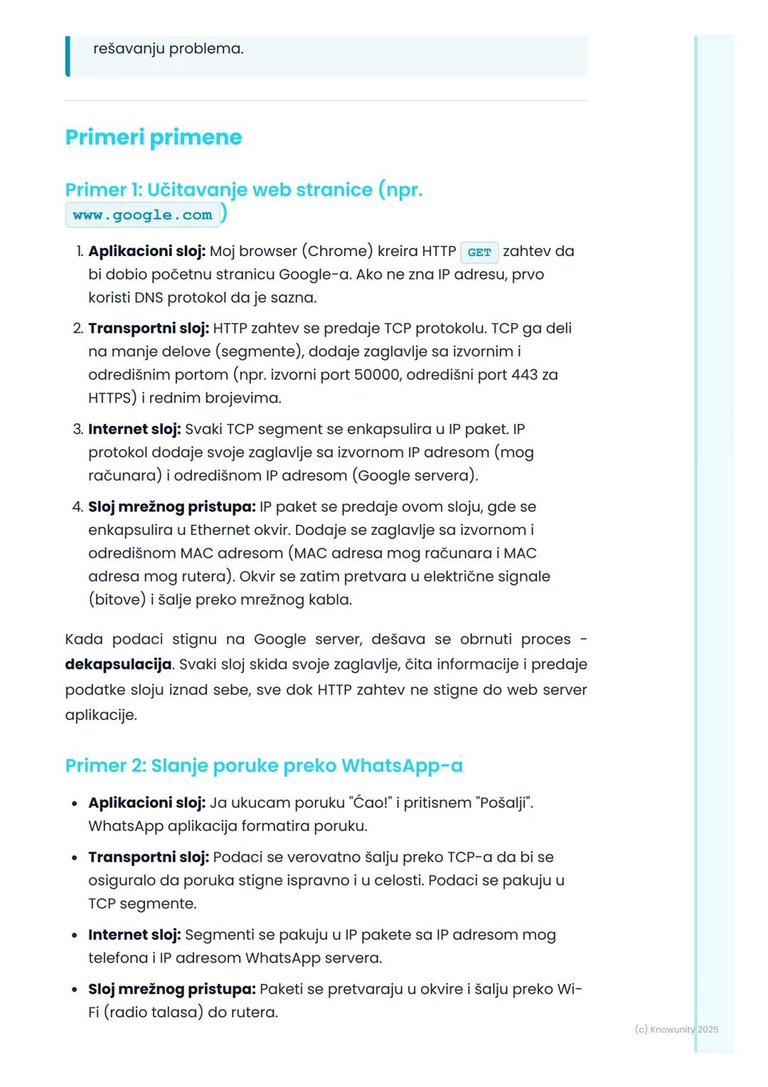 # Modeli računarskih mreža

Uvod u modele računarskih mreža

Modeli računarskih mreža su kao nacrti za komunikaciju. Umesto da
svaki proizvo