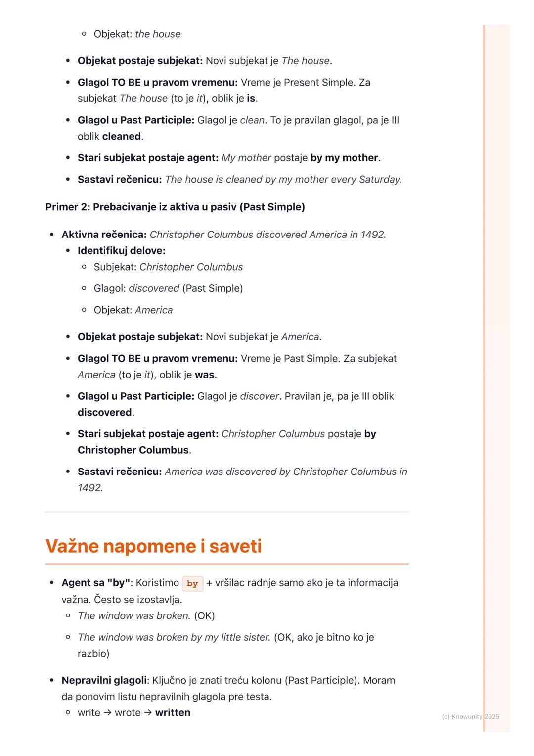 # Pasiv (Passive Voice)

Šta je pasiv?

Pasiv (Passive Voice) je gramatičko stanje gde subjekat u rečenici ne vrši
radnju, već radnja deluje