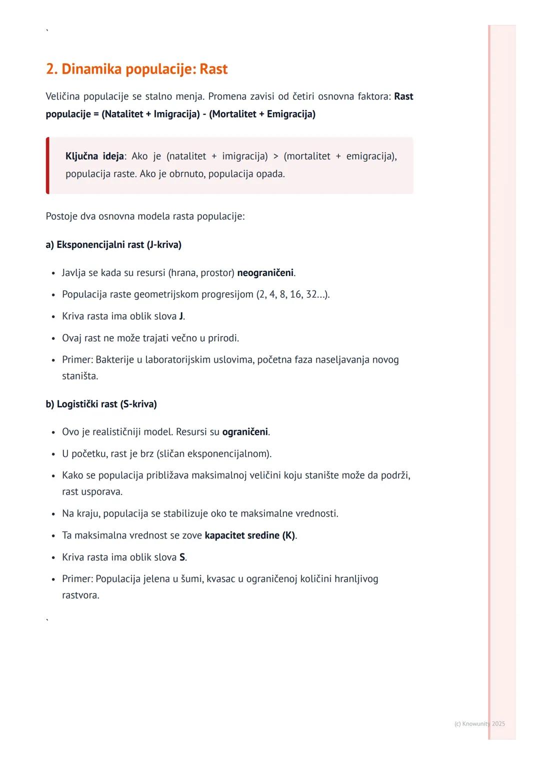 # Populaciona ekologija

## Osnovni pojmovi populacione ekologije

Populaciona ekologija je deo ekologije koji proučava populacije grupe jed