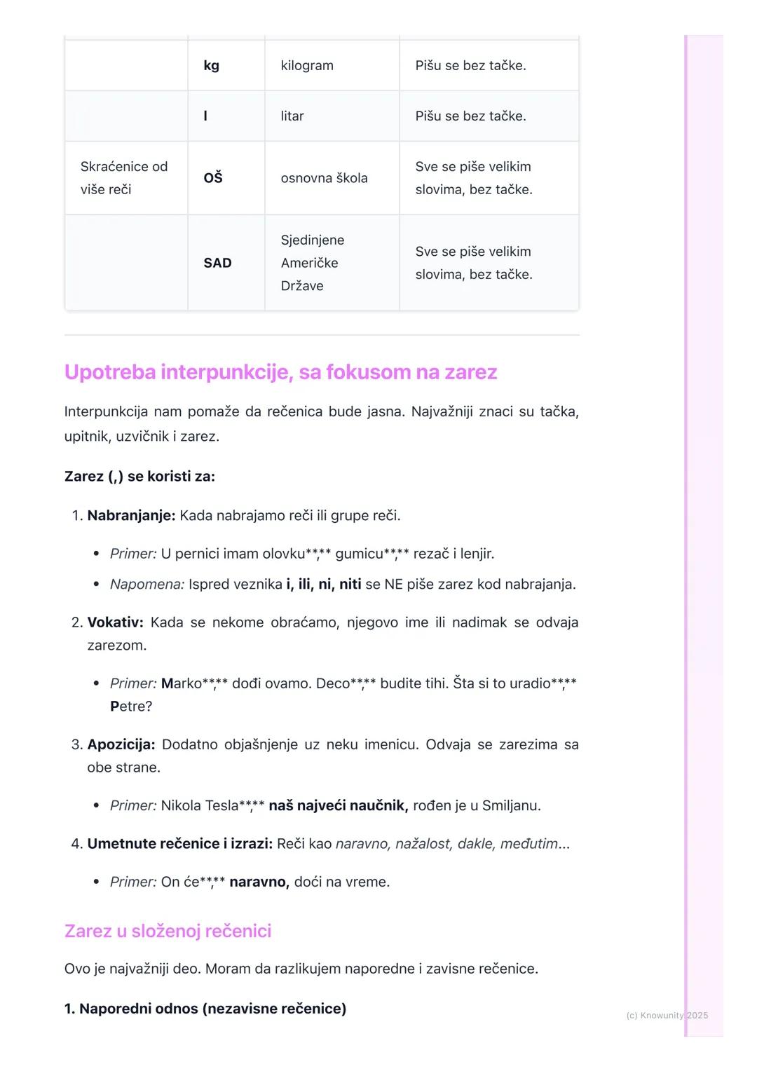 # Pravopisna pravila

## Uvod u pravopisna pravila

Pravopis su pravila o tome kako se reči pravilno pišu. Ovo je važno da bi nas
drugi razu