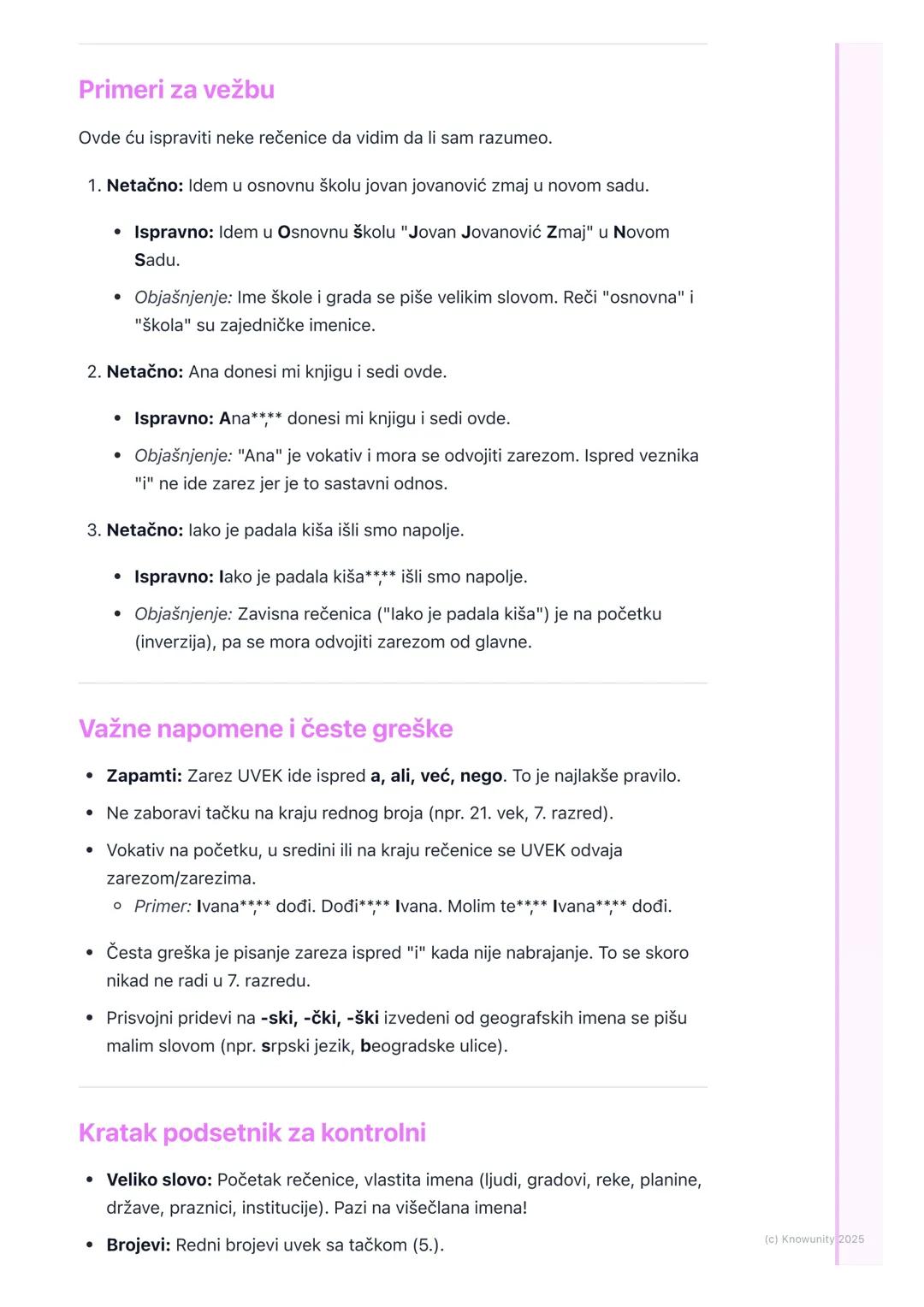 # Pravopisna pravila

## Uvod u pravopisna pravila

Pravopis su pravila o tome kako se reči pravilno pišu. Ovo je važno da bi nas
drugi razu