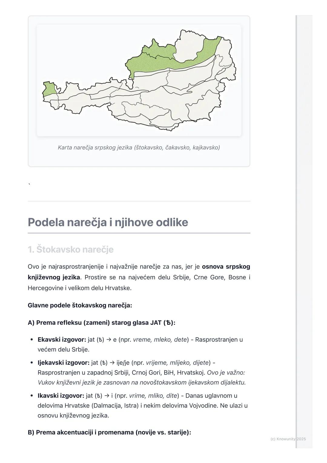 # Dijalekti srpskog jezika

## Uvod u dijalekte

Dijalekti su lokalni varijeteti jednog jezika. Dijalektologija je nauka koja ih
proučava. Z