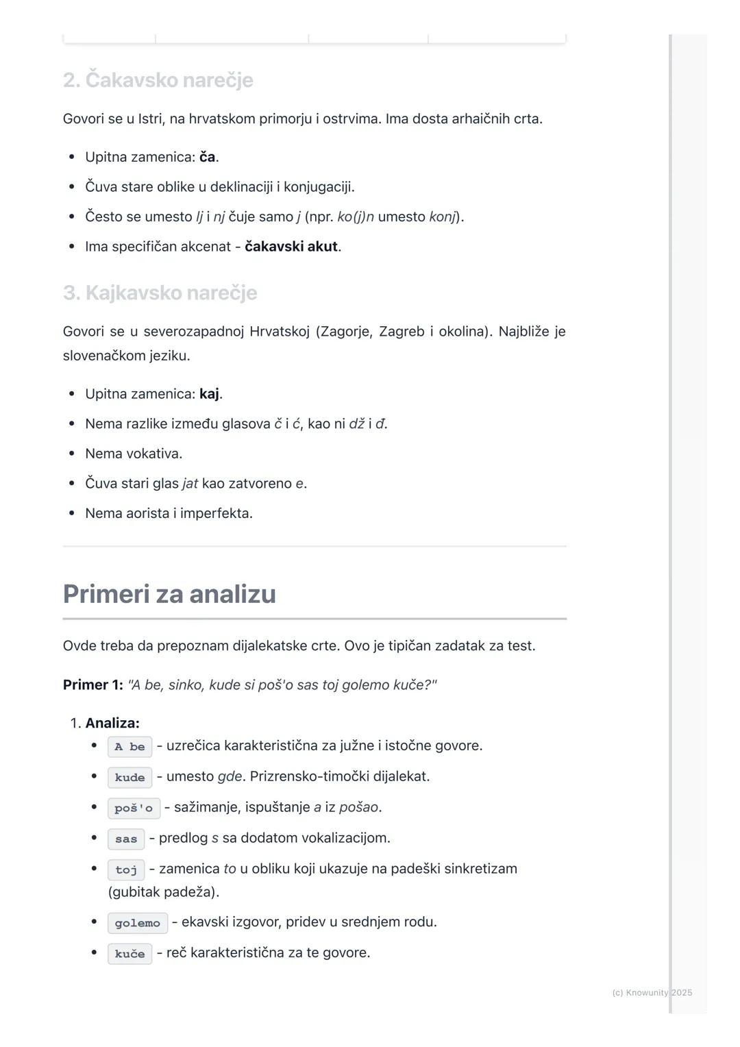 # Dijalekti srpskog jezika

## Uvod u dijalekte

Dijalekti su lokalni varijeteti jednog jezika. Dijalektologija je nauka koja ih
proučava. Z