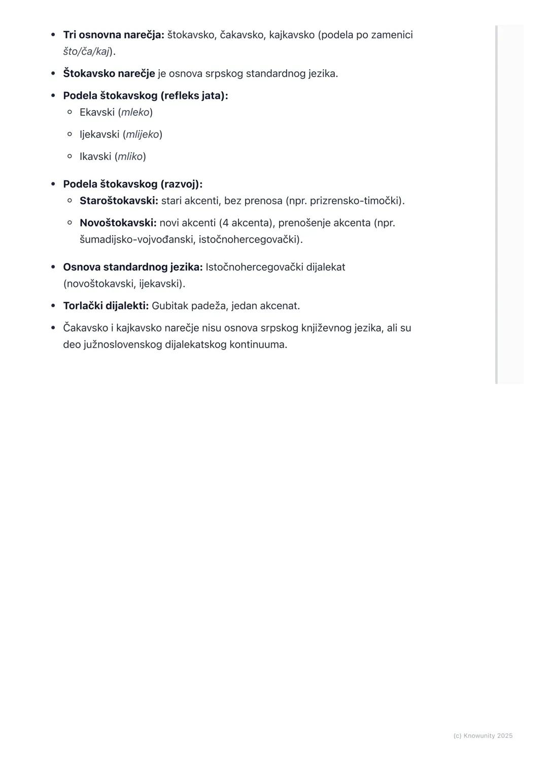 # Dijalekti srpskog jezika

## Uvod u dijalekte

Dijalekti su lokalni varijeteti jednog jezika. Dijalektologija je nauka koja ih
proučava. Z