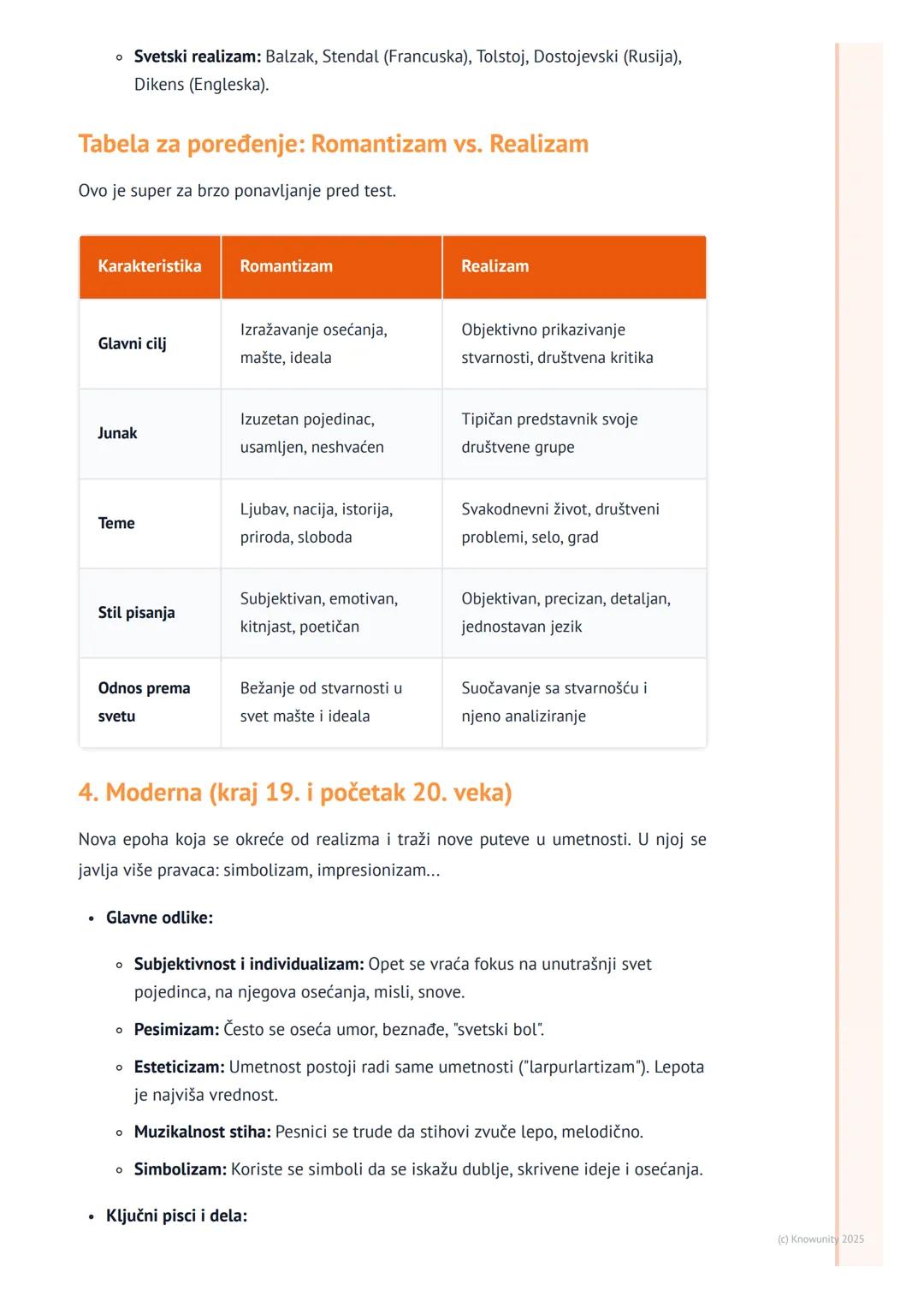 # Književne epohe i pravci

Uvodni pregled književnih epoha

Književne epohe su veliki vremenski periodi u istoriji književnosti koji imaju 