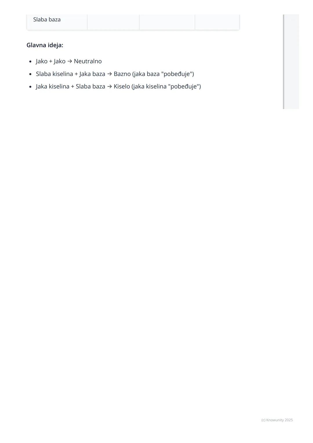 # Hidroliza soli

Uvod u hidrolizu soli

Kada rastvorimo so u vodi, ne dobijamo uvek neutralan rastvor (pH = 7).
Ponekad rastvor može biti k
