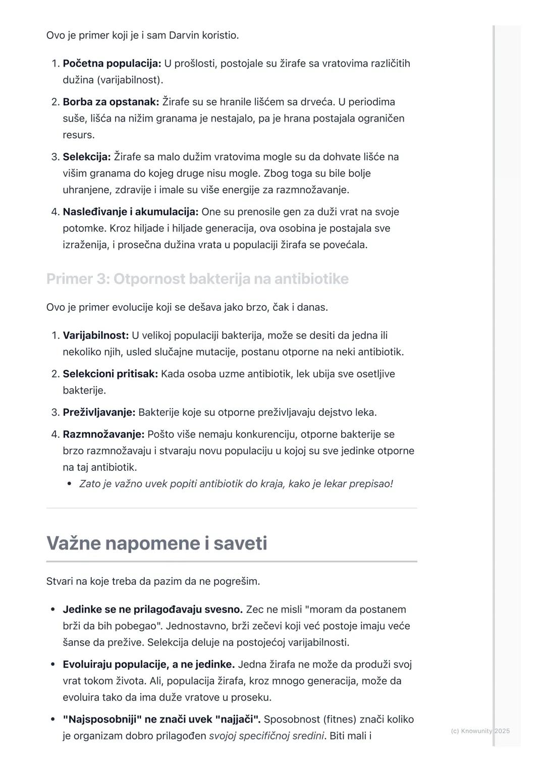 # Prirodna selekcija

Uvod u prirodnu selekciju

Prirodna selekcija je najvažniji mehanizam evolucije. To je proces kojim živa
bića koja su 