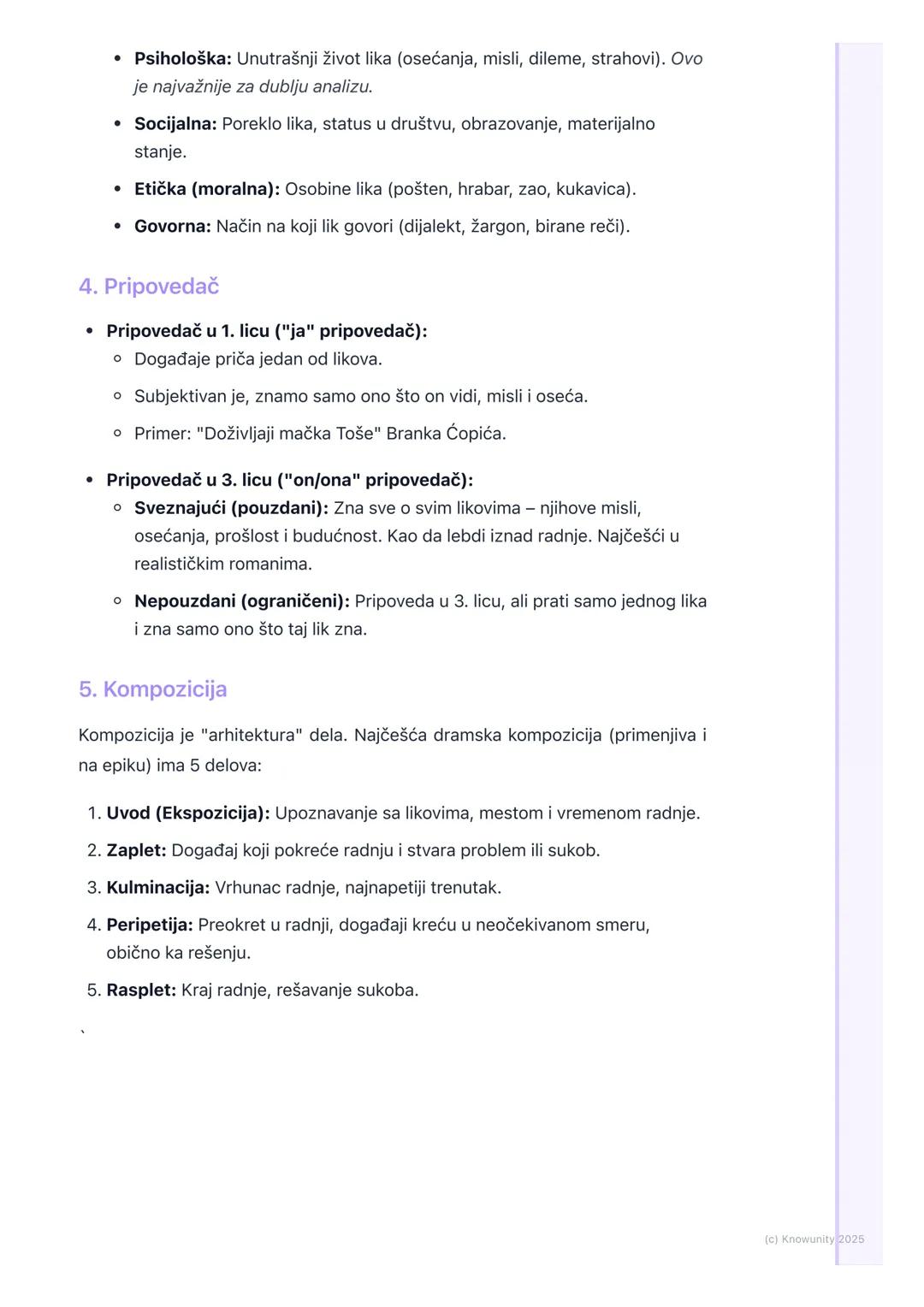 # Teorija književnosti

Uvod u analizu književnog dela

Analiza književnog dela nije samo prepričavanje radnje. To je proces
razumevanja kak