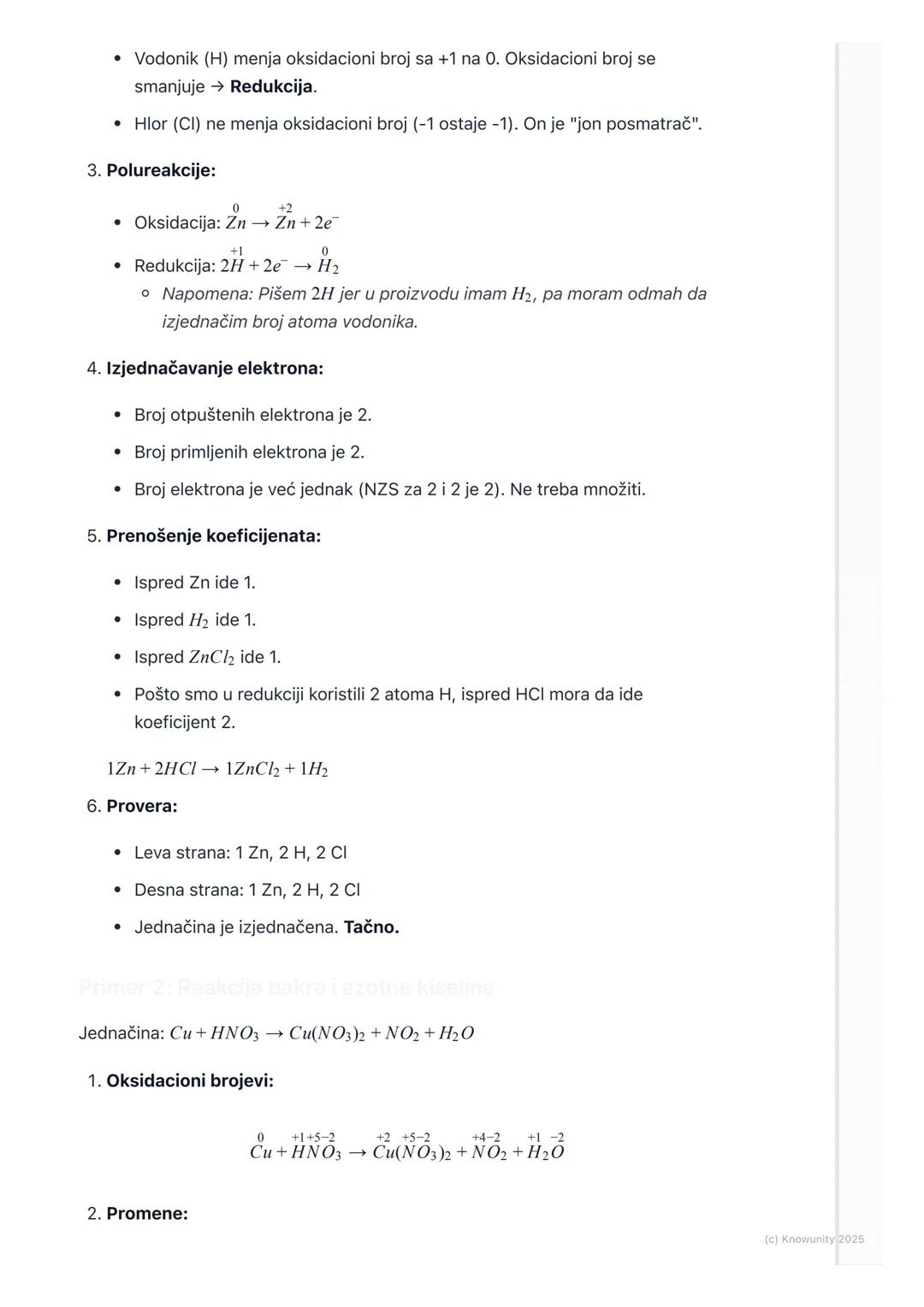 # Izjednačavanje redoks
reakcija

Uvod u izjednačavanje redoks reakcija

Redoks reakcije su hemijske reakcije kod kojih dolazi do promene ok