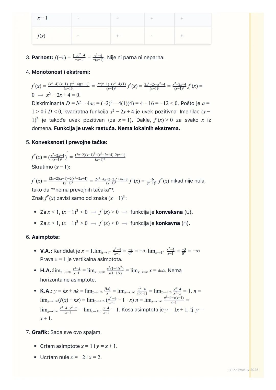 # Primene izvoda

Uvod u primene izvoda

Izvodi nisu samo apstraktan pojam, njihova glavna primena je u ispitivanju
ponašanja (toka) funkcij