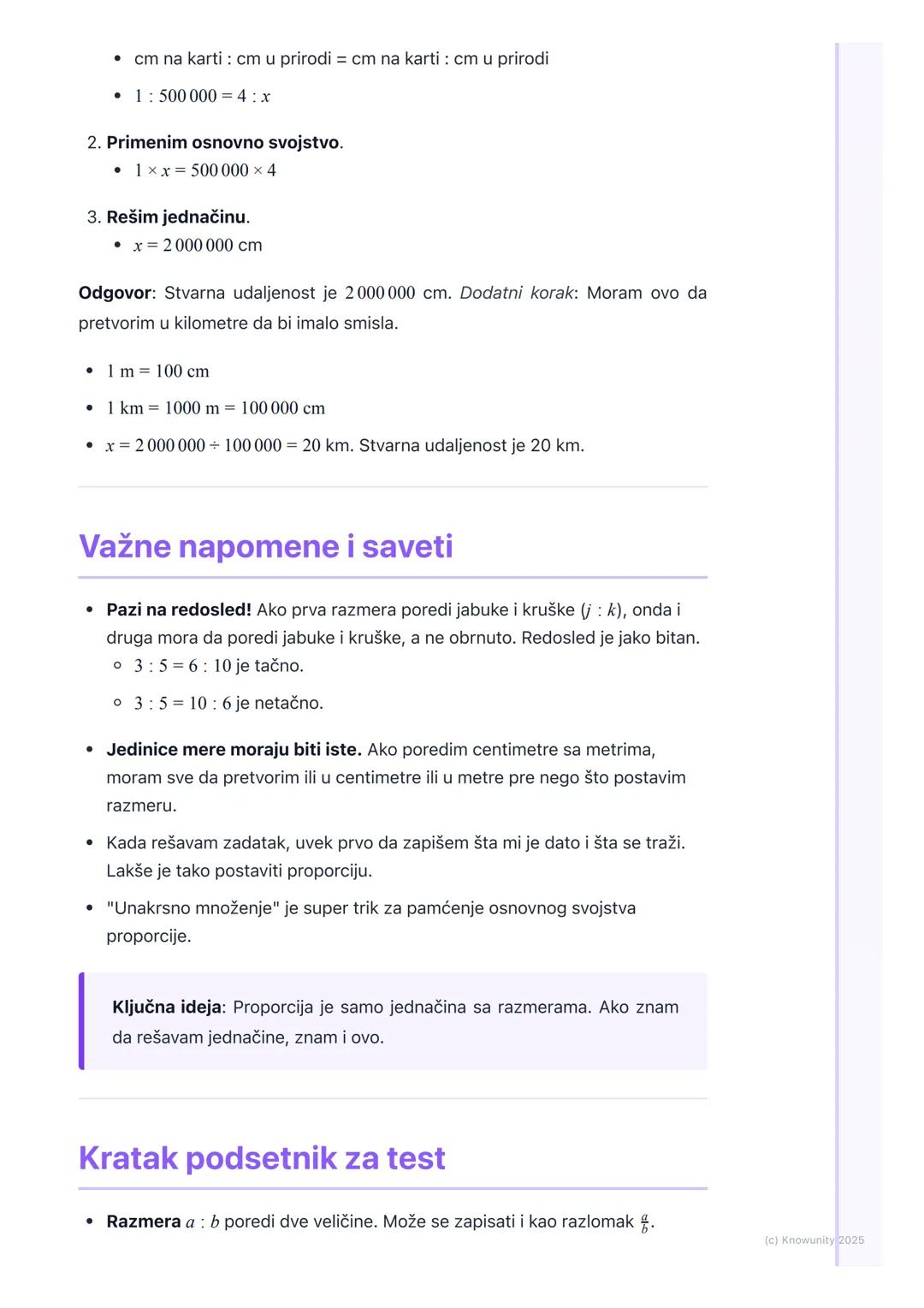 # Razmera i proporcija

Uvod u razmeru i proporciju

Razmera i proporcija nam pomažu da upoređujemo količine i rešavamo
probleme u svakodnev