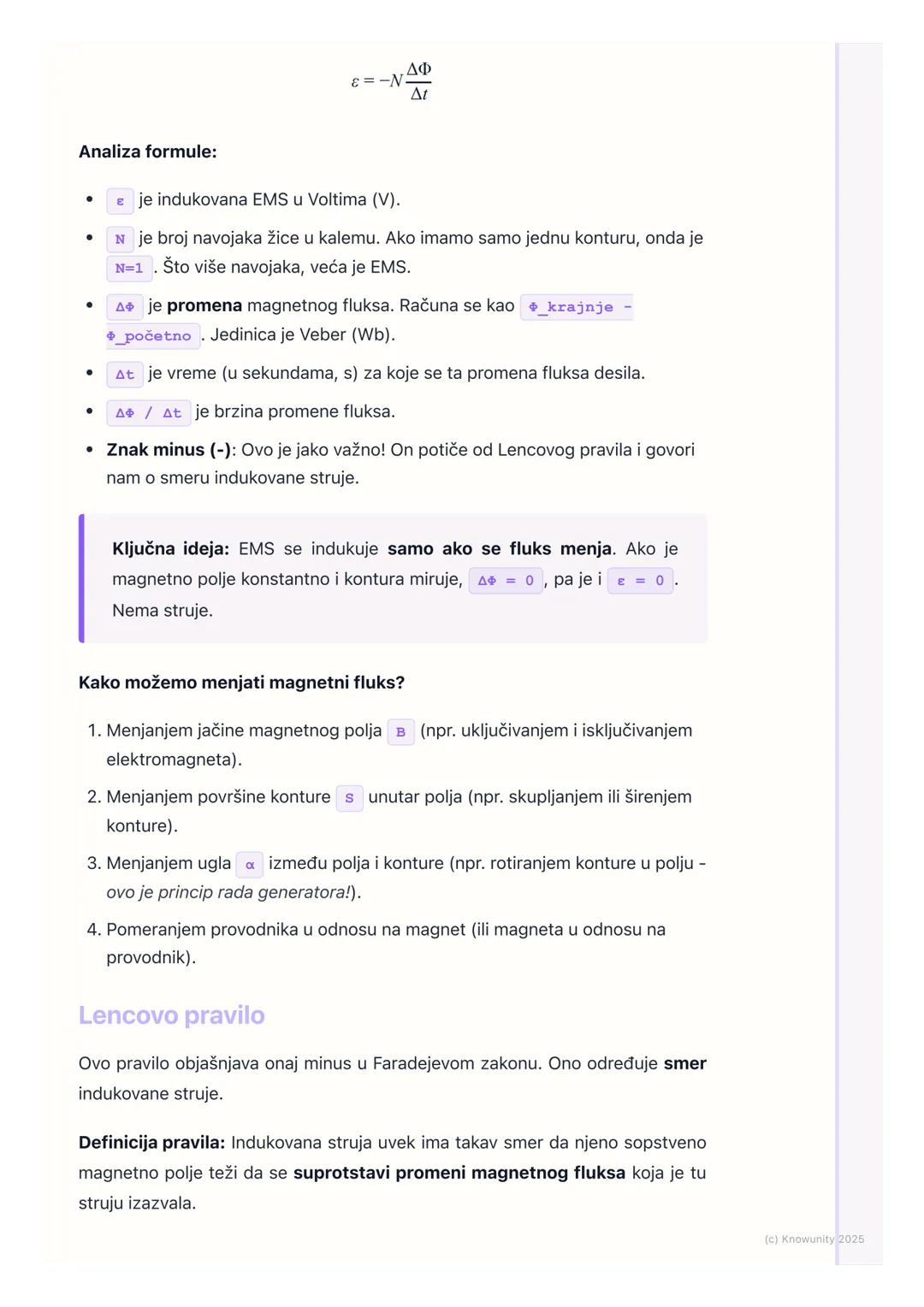 # Elektromagnetna Indukcija i
Faradejev Zakon

Uvod u elektromagnetnu indukciju

Ovo je pojava gde se stvara električna struja u provodniku 