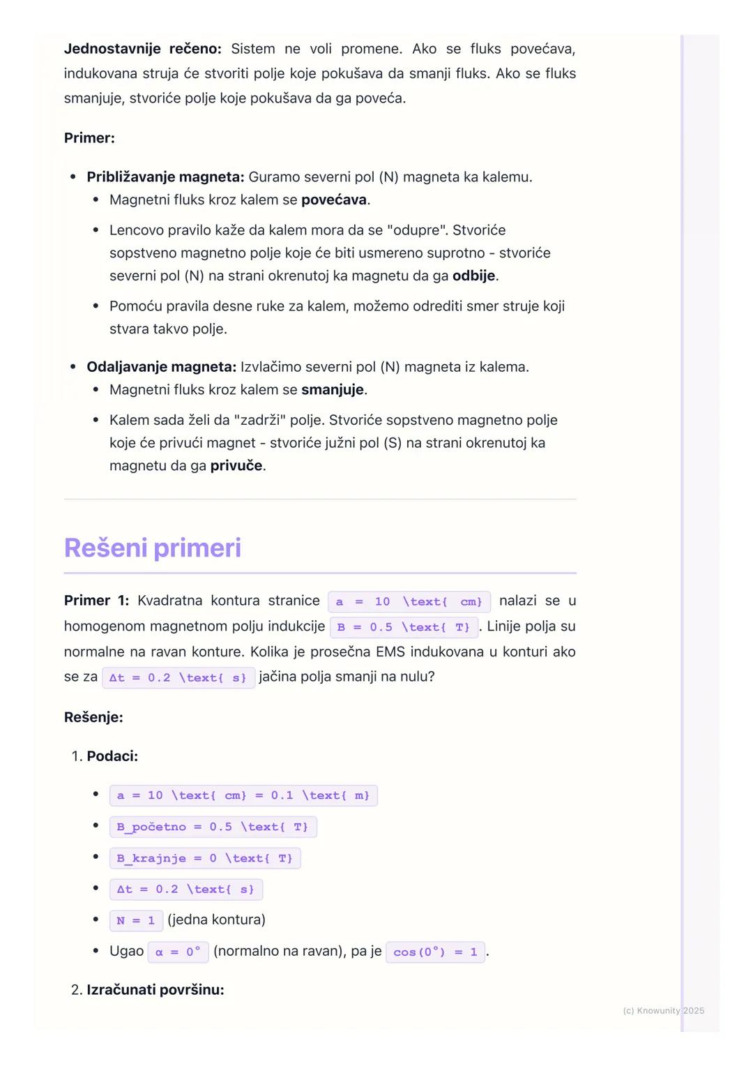 # Elektromagnetna Indukcija i
Faradejev Zakon

Uvod u elektromagnetnu indukciju

Ovo je pojava gde se stvara električna struja u provodniku 
