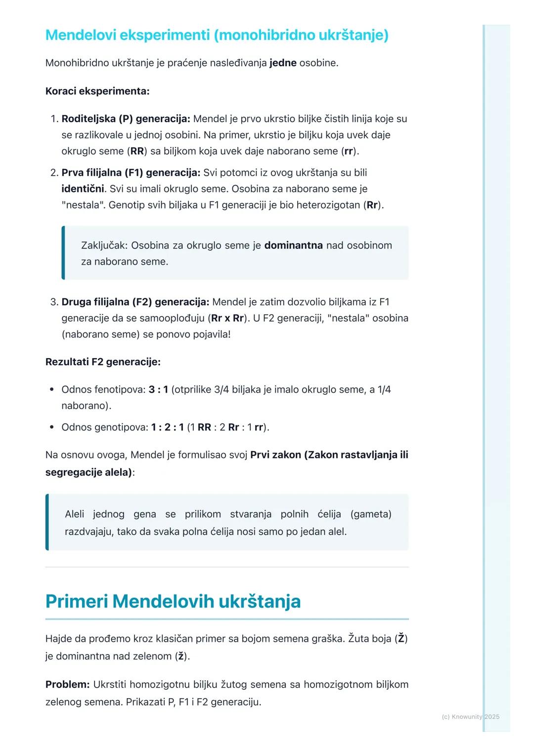 # Istorijat genetike i Gregor
Mendel

Uvod u istorijat genetike

Genetika je grana biologije koja proučava nasleđivanje i promenljivost
(var