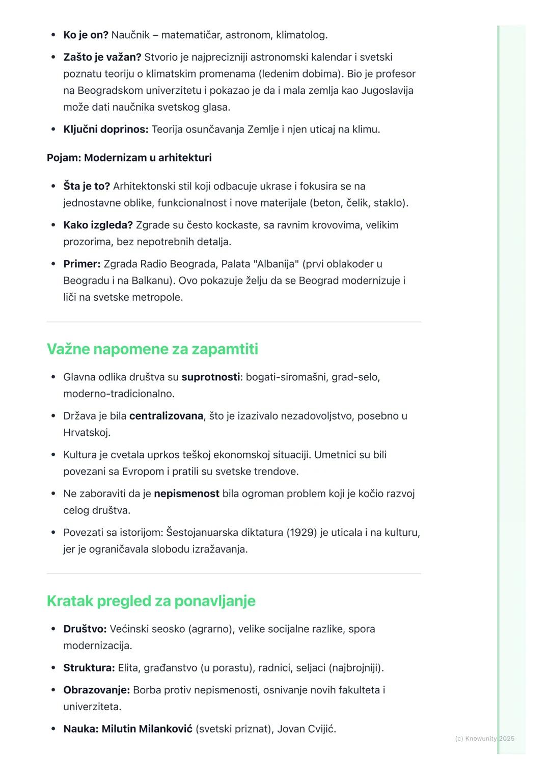 # Društvo i kultura u Kraljevini
Jugoslaviji

Uvodni pregled stanja

Posle Prvog svetskog rata, stvorena je Kraljevina Srba, Hrvata i Sloven