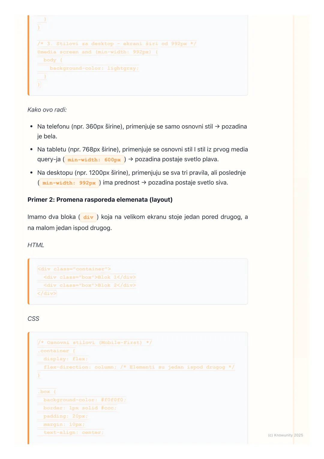 # CSS-responzivni dizajn
(osnove)

Šta je responzivni veb dizajn?

Responzivni veb dizajn (RWD - Responsive Web Design) je pristup dizajnira