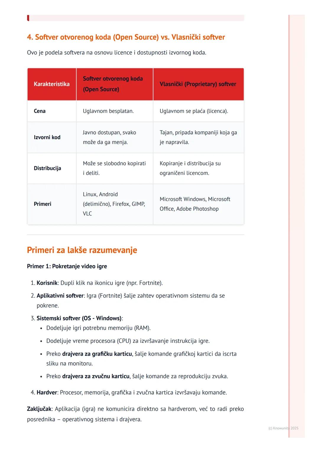 # Kategorije softvera

Uvod u kategorije softvera

Softver je skup instrukcija, podataka ili programa koji se koriste za upravljanje
računar