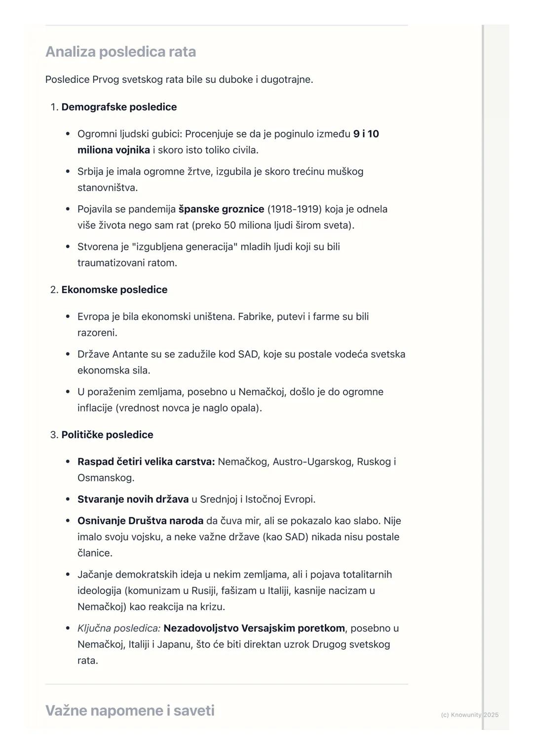 # Versajski mirovni sistem i
posledice rata

Uvod u Versajski mirovni sistem

Nakon završetka Prvog svetskog rata 1918. godine, sile pobedni