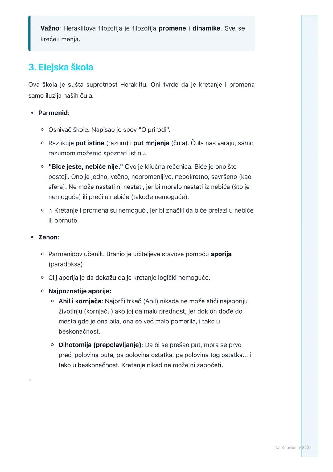 # Predsokratovci

## Uvod u predsokratovce

Ovo su prvi filozofi u staroj Grčkoj, pre Sokrata. Zato se i zovu predsokratovci.
Najvažnije pit