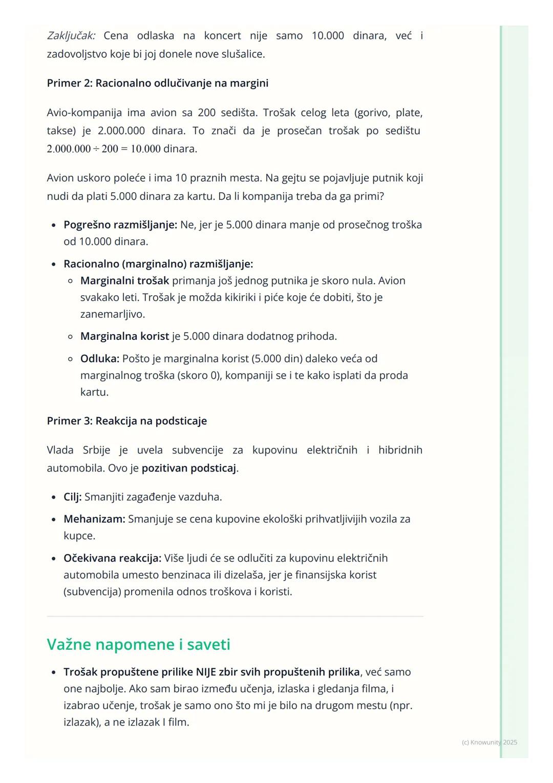 # Ekonomski principi

Uvod u ekonomske principe

Ekonomija se u suštini bavi donošenjem odluka. Pošto su resursi (novac,
vreme, sirovine) og