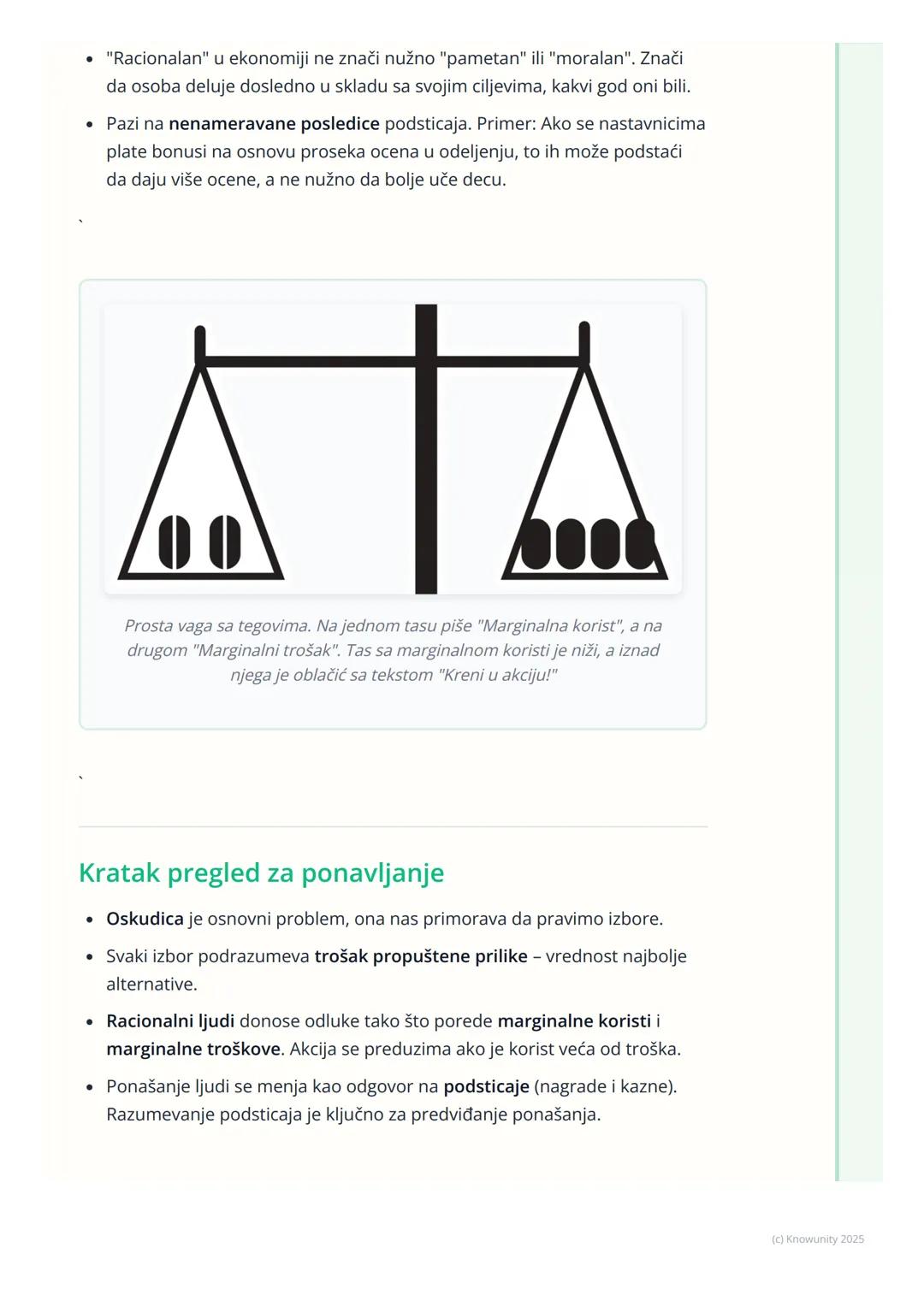 # Ekonomski principi

Uvod u ekonomske principe

Ekonomija se u suštini bavi donošenjem odluka. Pošto su resursi (novac,
vreme, sirovine) og