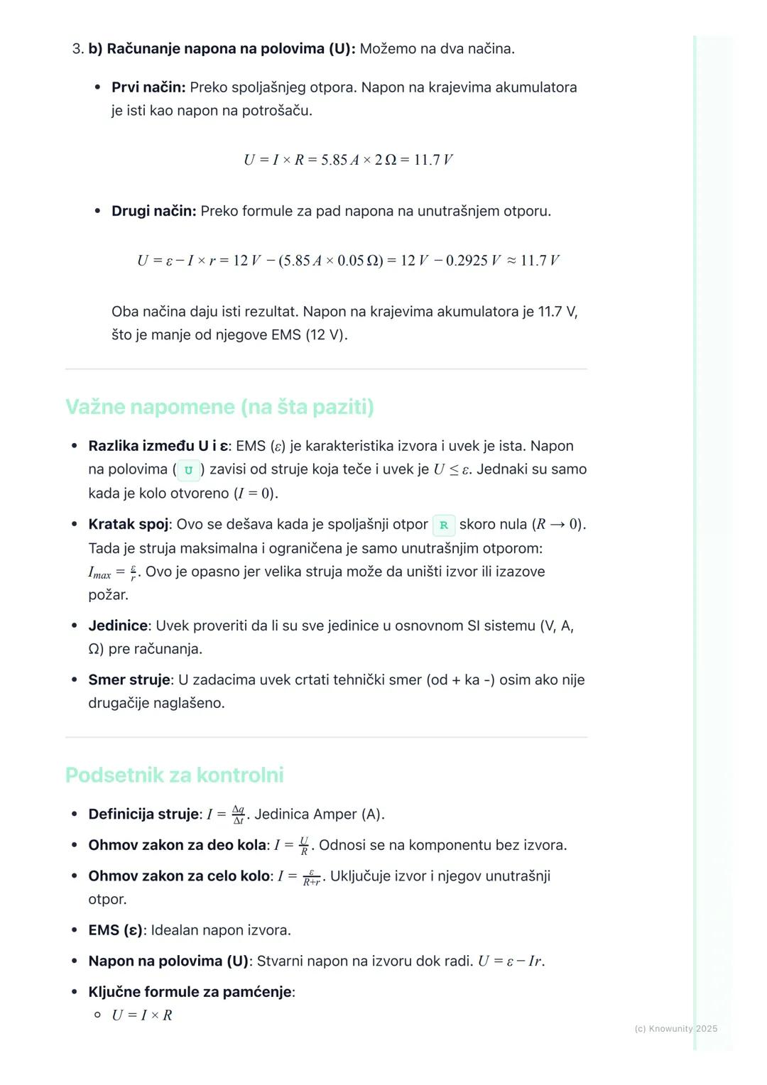 # Električna struja i Ohmov
zakon

Uvod u električnu struju

Električna struja je usmereno kretanje naelektrisanih čestica, najčešće
elektro