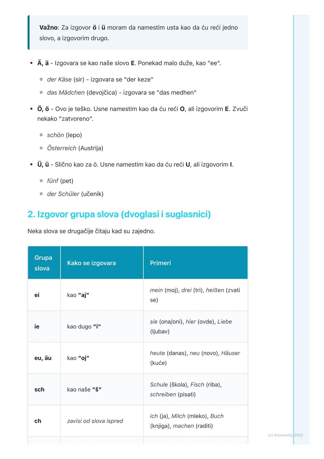 # Nemačka abeceda i izgovor

Uvod u nemačku abecedu

Nemačka abeceda se zove das deutsche Alphabet. Vrlo je slična našoj
latinici, što je su
