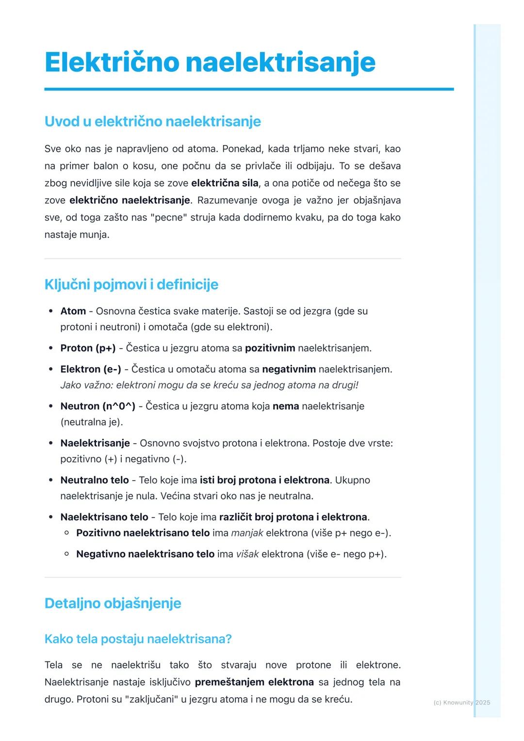 Električno naelektrisanje