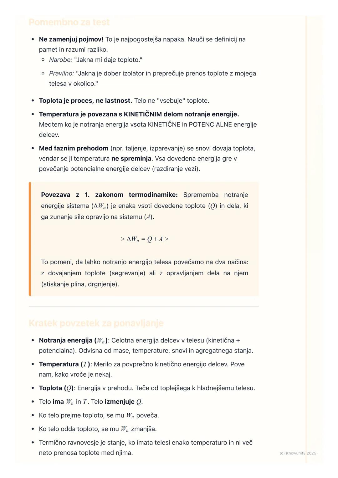 ## 5.2. Notranja energija in
toplota

Uvod v notranjo energijo in toploto

Pogosto v vsakdanjem življenju uporabljamo besedi "toplota" in "t