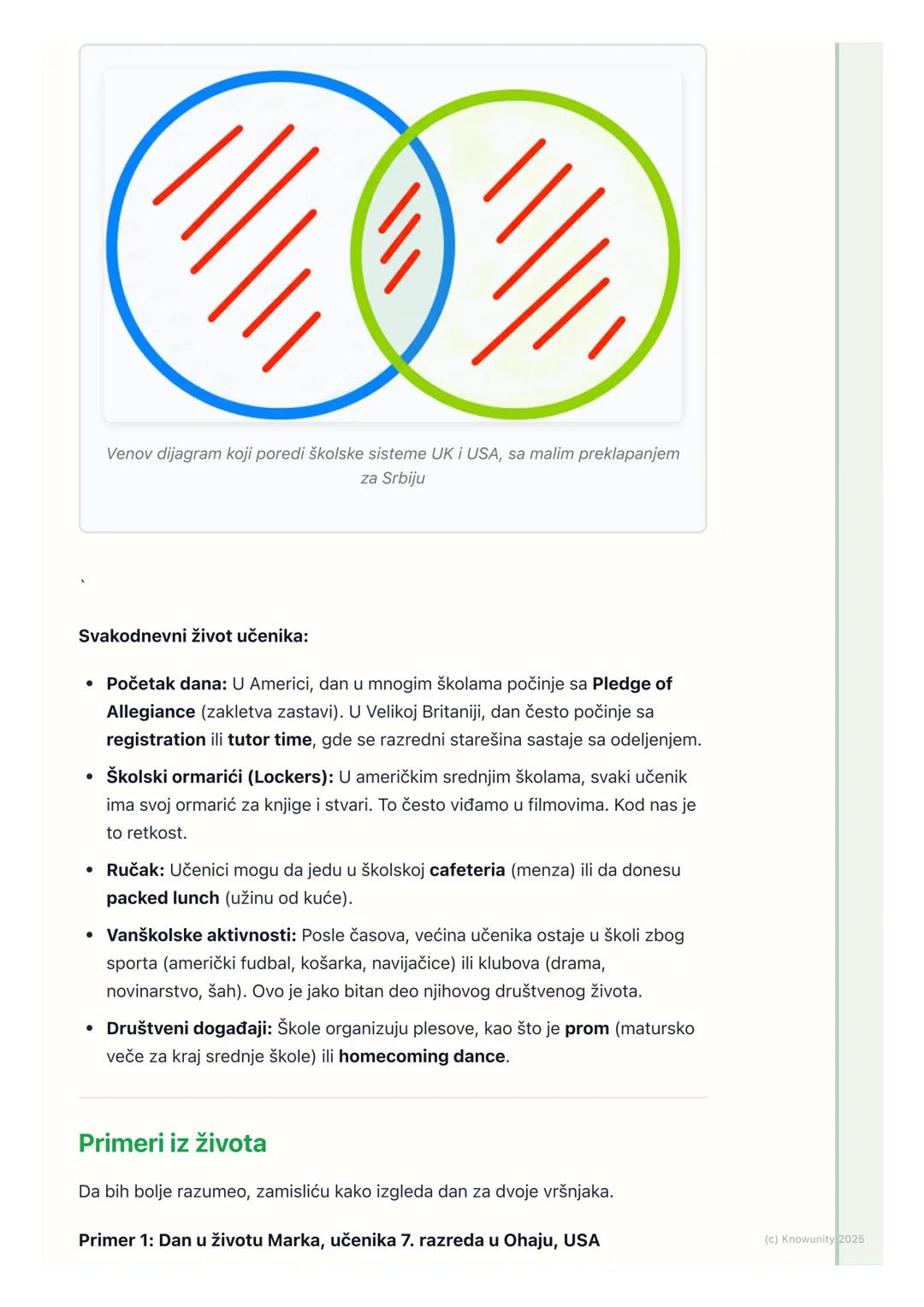 # Školski sistem i svakodnevni
život (School System and
Daily Life)

Uvod u temu

Ova lekcija se bavi školskim sistemima i svakodnevnim živo