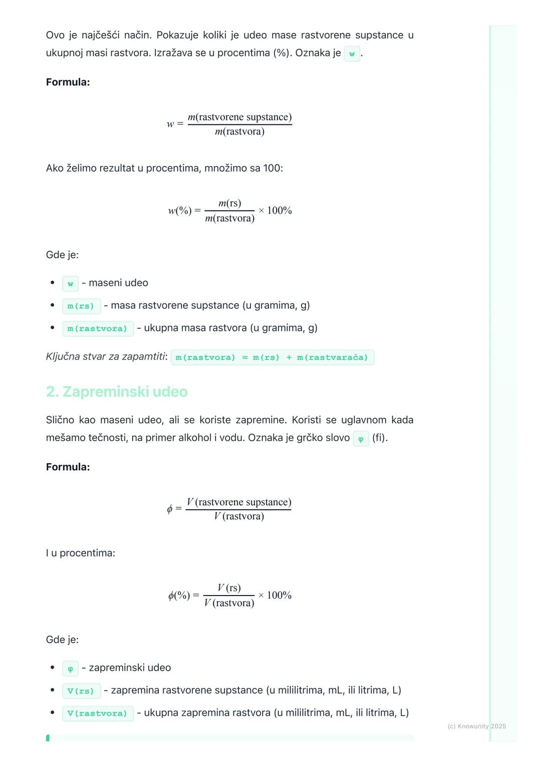 # Koncentracija rastvora

Uvod u koncentraciju rastvora

Koncentracija rastvora nam govori koliko je rastvorene supstance prisutno u
određen