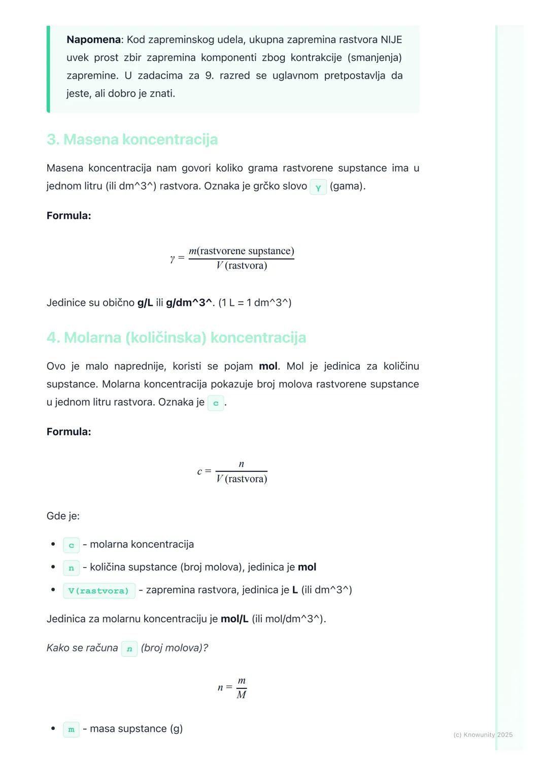 # Koncentracija rastvora

Uvod u koncentraciju rastvora

Koncentracija rastvora nam govori koliko je rastvorene supstance prisutno u
određen
