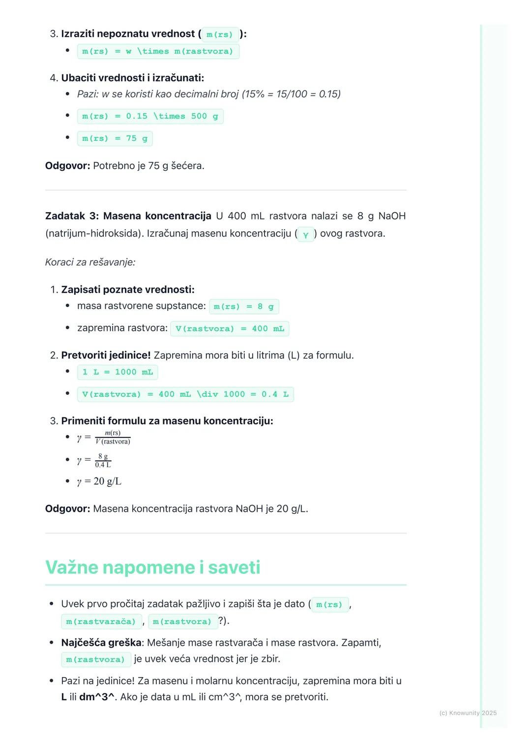 # Koncentracija rastvora

Uvod u koncentraciju rastvora

Koncentracija rastvora nam govori koliko je rastvorene supstance prisutno u
određen