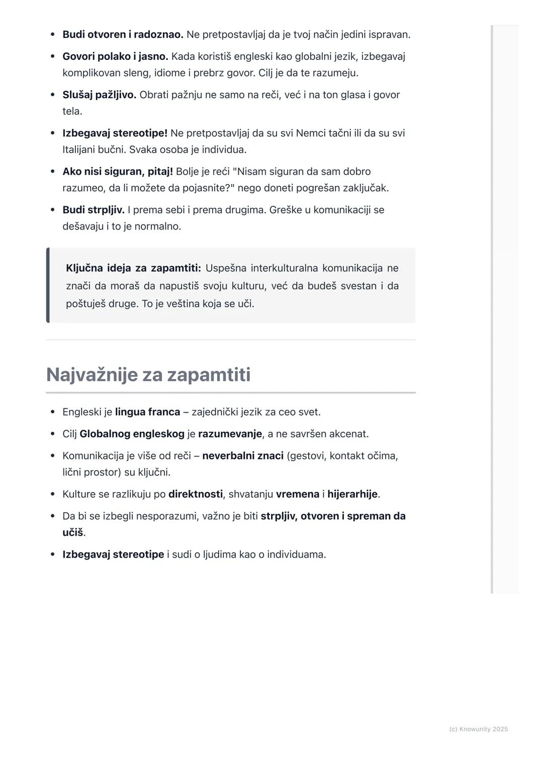 # Globalni engleski (Global
English) i interkulturalna
komunikacija

Uvod: Globalni engleski i komunikacija

Engleski jezik danas nije samo 